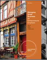Managing Small Business: An Entrepreneurial Emphasis 15 Edition ISBN 9780538737289