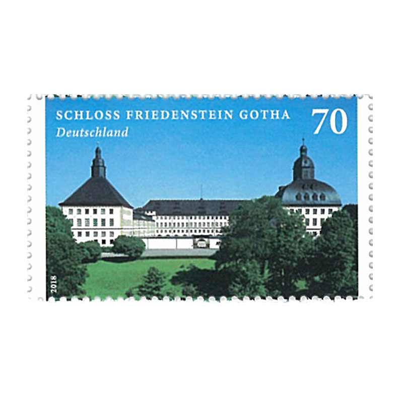 Germany Stamp, 2018 Schloss Friedenstein Gothor