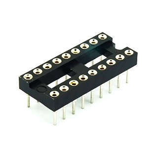 ซ็อกเก็ต ไอซี 18 ขา (Socket 18 Pin) แบบ DIP
