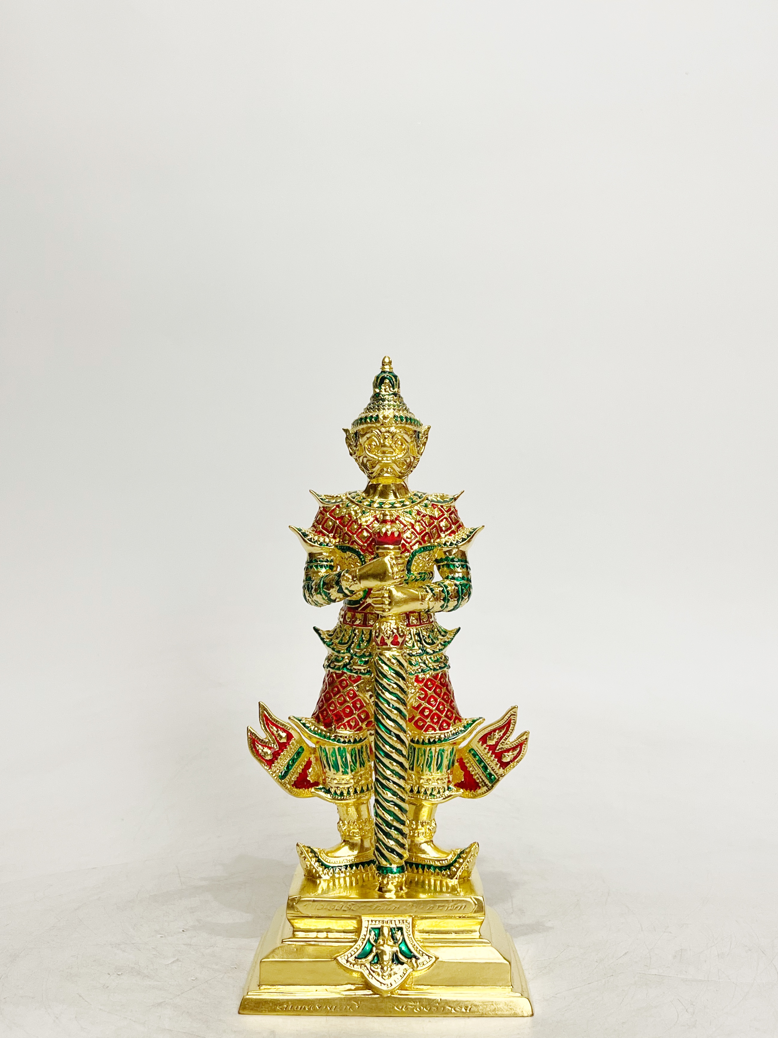 เทวรูป ท้าวเวสสุววณโณ จตุมหาราชิกา สูง 10 นิ้ว รุ่น ลาภผลพูนทวี รุ่งเรืองร่ำรวย จัดสร้างโดย วัดไร่ขิง พระอารามหลวง 2สายน้ำม่าจีน-แม่กลอง พ.ศ.2564 นำอธิฐานจิตโดย พระครูโสภิตวิริยาภรณ์(หลวงพ่ออิฏฐ์ ภทฺทจาโร) เจ้าอาวาส วัดจุฬามณี จ.สมุทรสงคราม