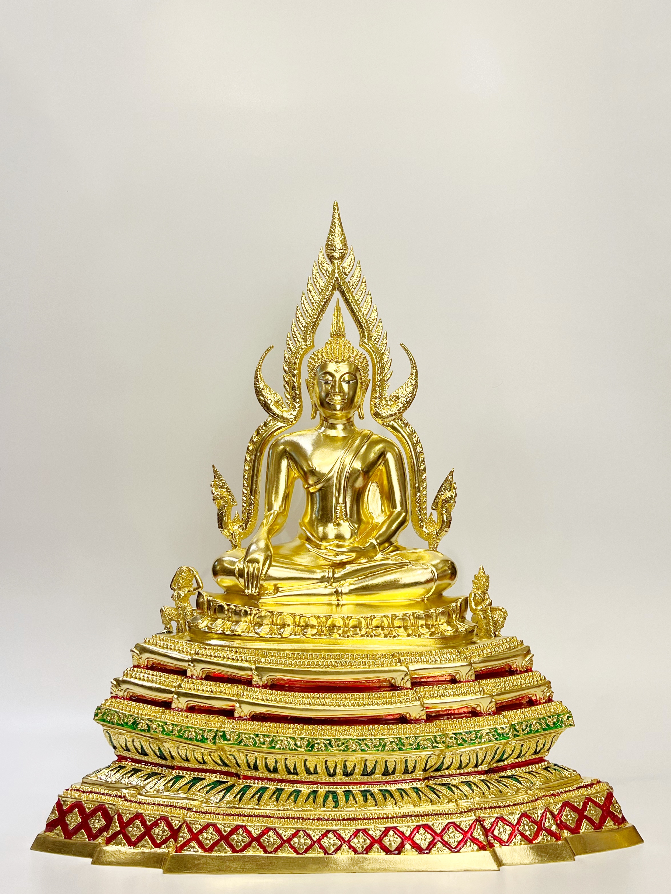 รูปหล่อพระพุทธชินราช ฐานสูง หน้าตัก 9 นิ้ว
