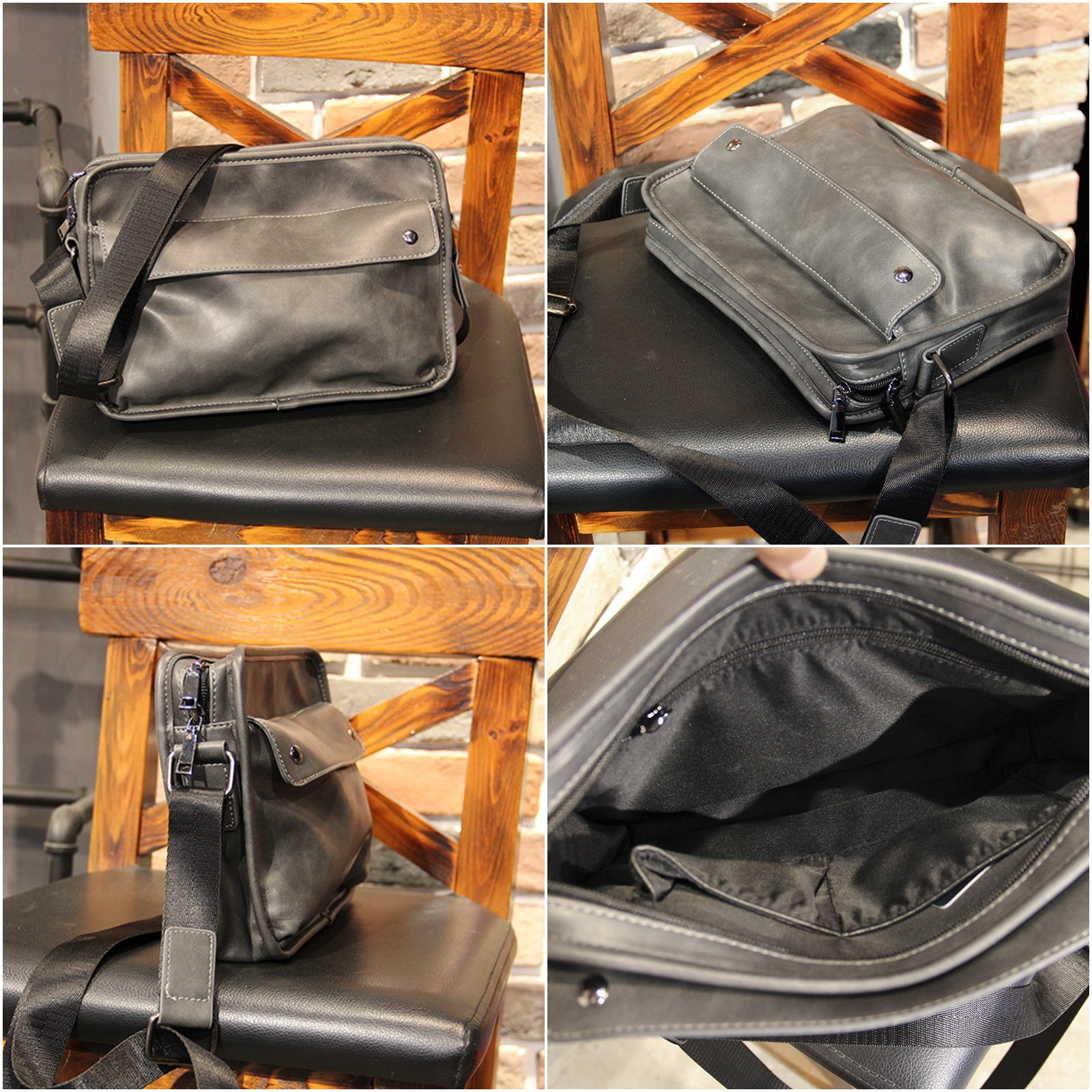 กระเป๋าสะพายข้างผู้ชาย รหัส A034