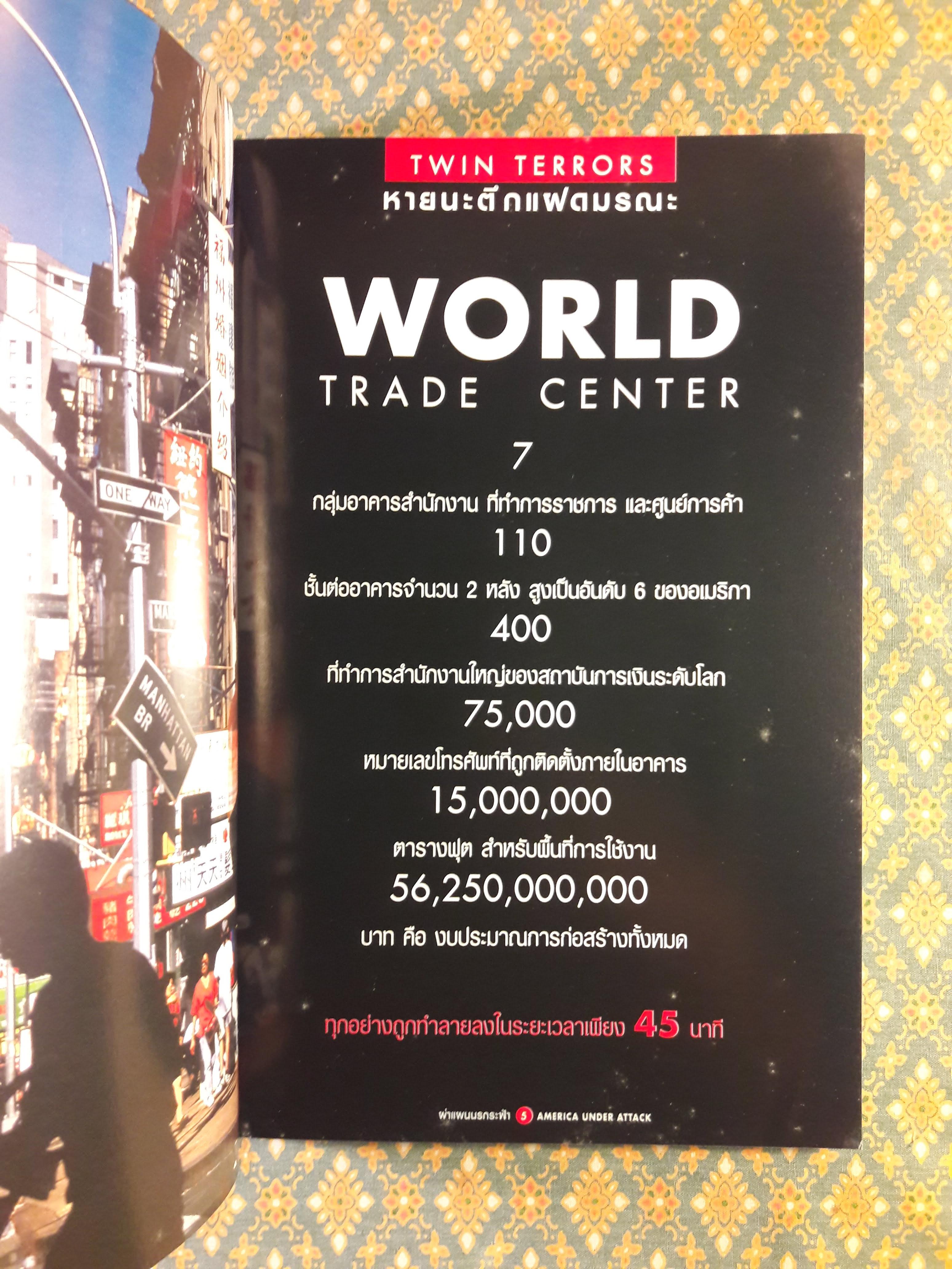 ผ่าแผนนรกระฟ้า TERROR ATTACKS IN NEW YORK