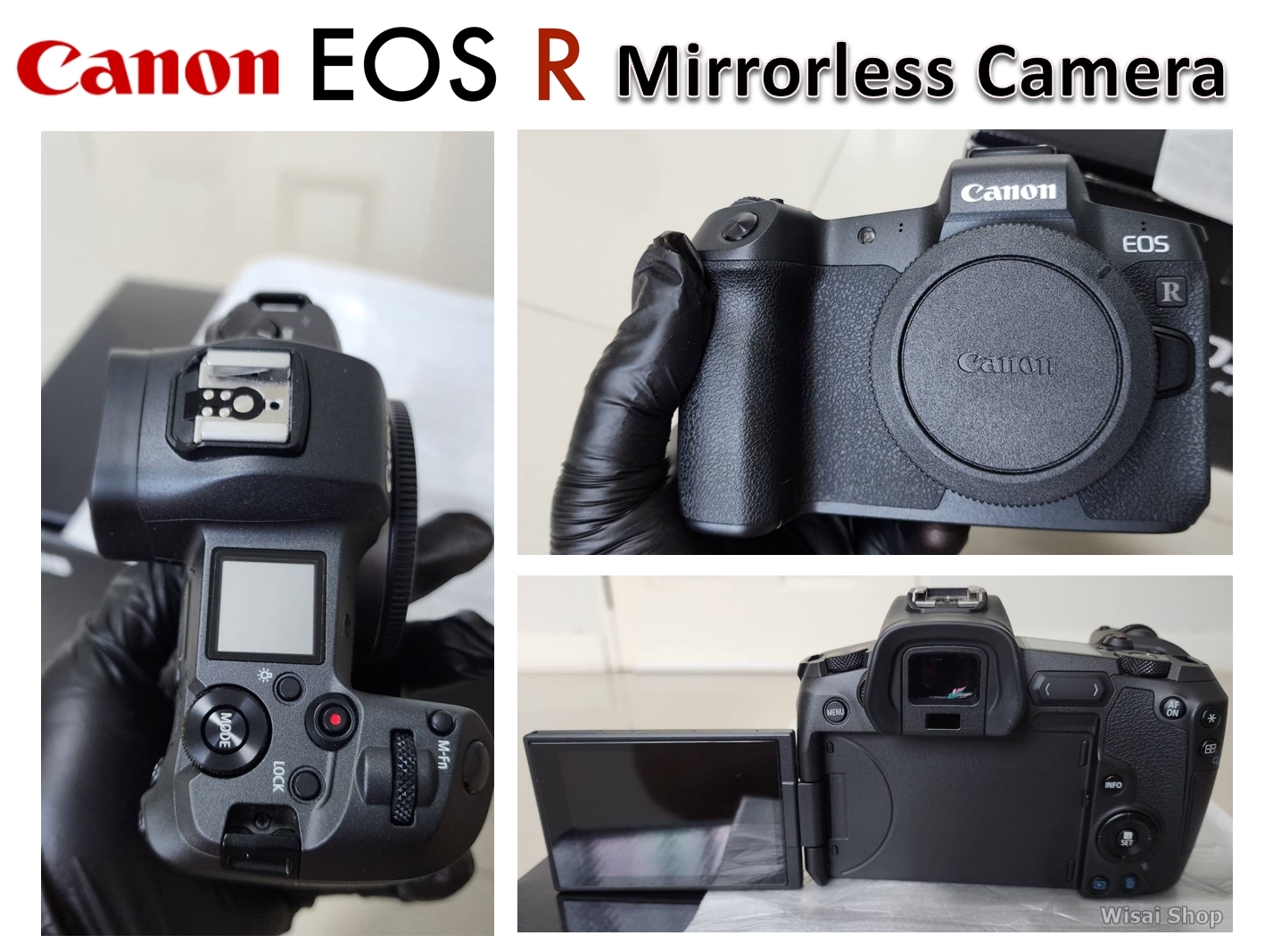 Canon EOS R Mirrorless Camera Full Frame Body - ประกันศูนย์ มือสอง สภาพดี Shutter 3587