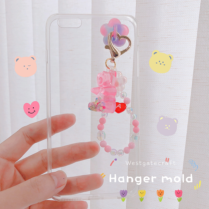 แม่พิมพ์ซิลิโคน H05 ตัวแขวน ผีเสื้อ + ดอกไม้