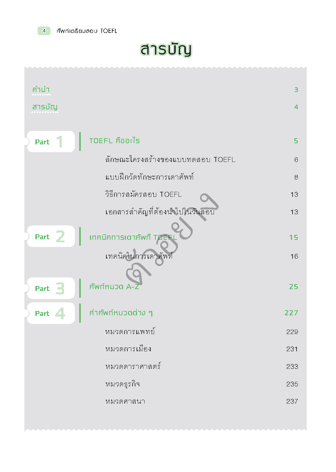 Expernet หนังสือ ศัพท์เตรียมสอบ TOEFL [ ปกมีตำหนิ ] : คู่มือเตรียมตัวสอบ TOEFL อย่างมั่นใจ