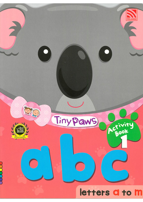 Tiny Paws a b c Activity Book 1 (a-m)