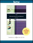 Microeconomics and Behavior 8ED Y2009 ISBN9780070166745