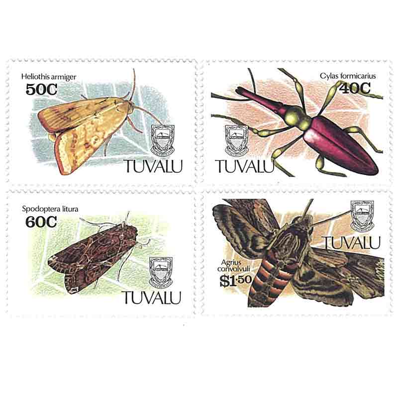 Tuvalu Stamp, Insect, Bug