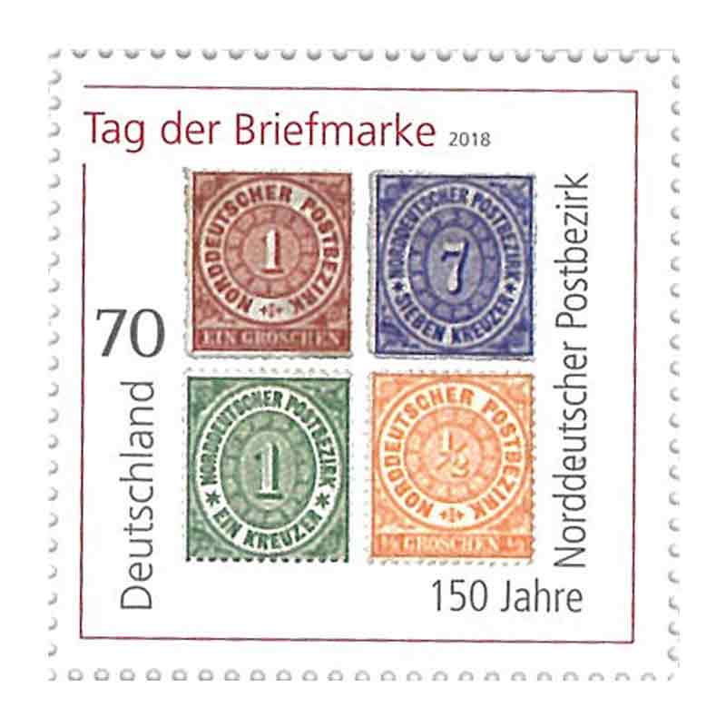 Germany Stamp, 2018 Tag Der Briefmarke
