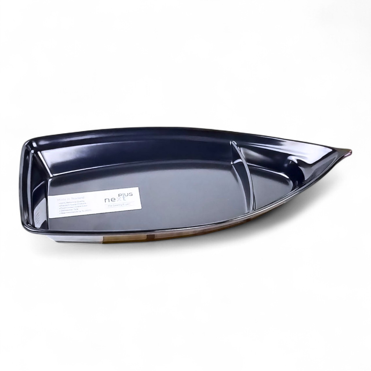 ชามทรงเรือหลุมน้ำจิ้ม 13" P1054-13 (Next Plus) 1 ใบ