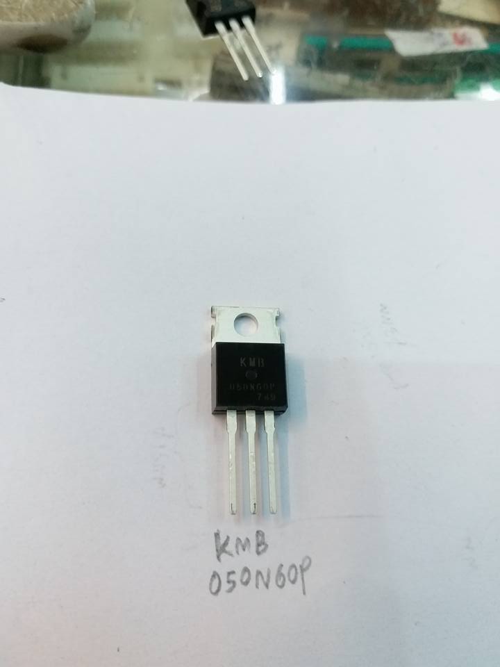 ขาย KMB050N60P ตัวถัง TOP-220 ราคา ตัวล่ะ . บาท
