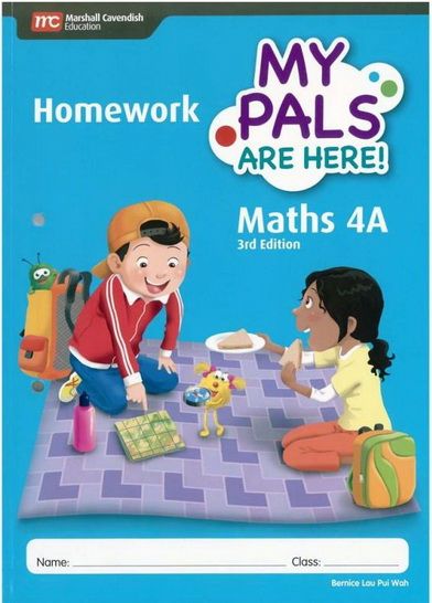 หนังสือแบบฝึกหัดคณิตศาสตร์ ป.4 MPH Maths Homework Book 4A (3rd Edition) Primary 4
