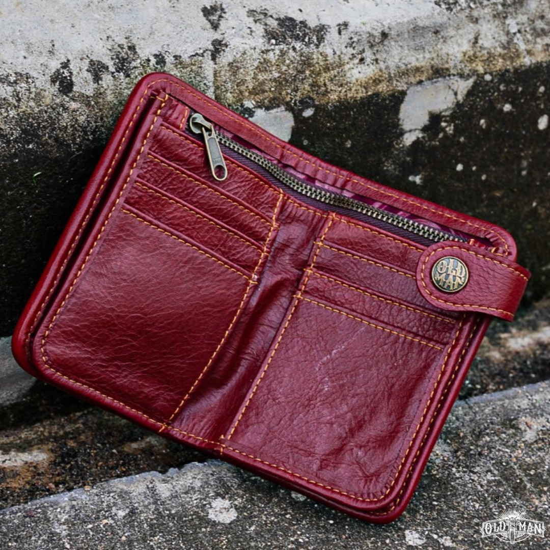 Ledger wallet หนังวัว+หนังแพะ