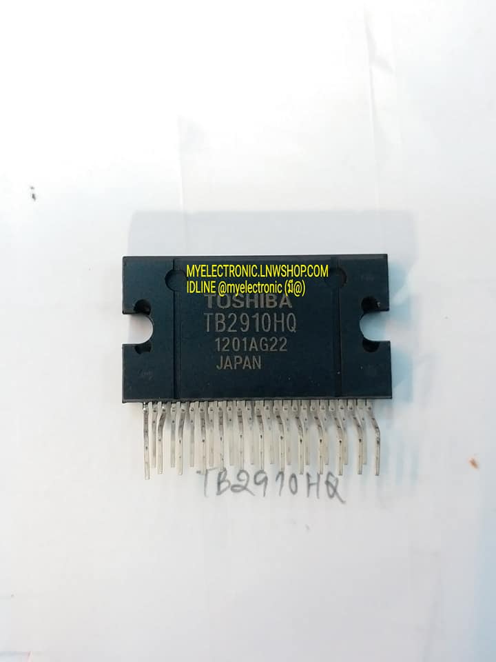 TB2910HQไอซีขยายเสียงPOWER AMP 47W BTLx4-CHยี่ห้อTOSHIBAราคาตัวล่ะ