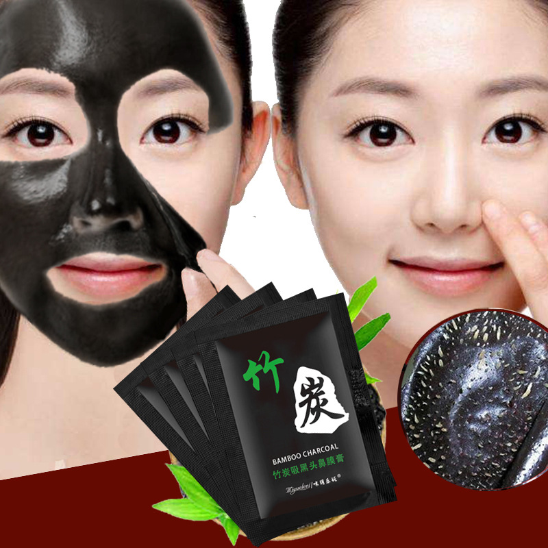 MUISUNGSHOP มาส์คโคลนลอกสิว โคลนพอกหน้าจมูกกำจัดสิวเสี้ยน ราคาประหยัด ขนาดพกพา 6g