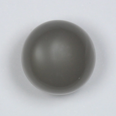 มูนสโตน หรือ มุกดาหาร (Moonstone) 22.95 กะรัต สีเทาอมน้ำตาล ทรงกลม