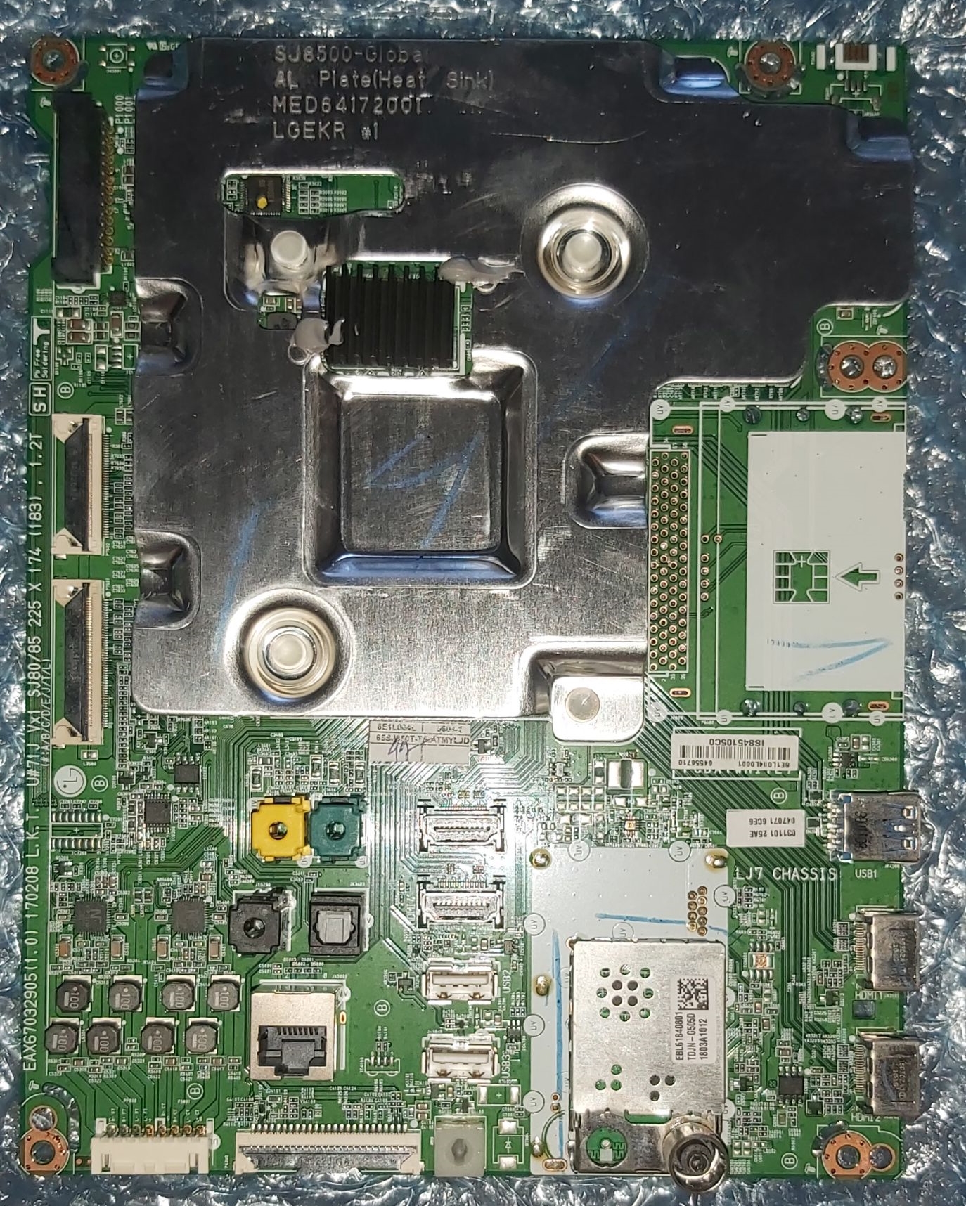 PCB MAIN 65SJ850T-TA.ATMYLJD TV LG 65" อะไหล่แท้ 100%