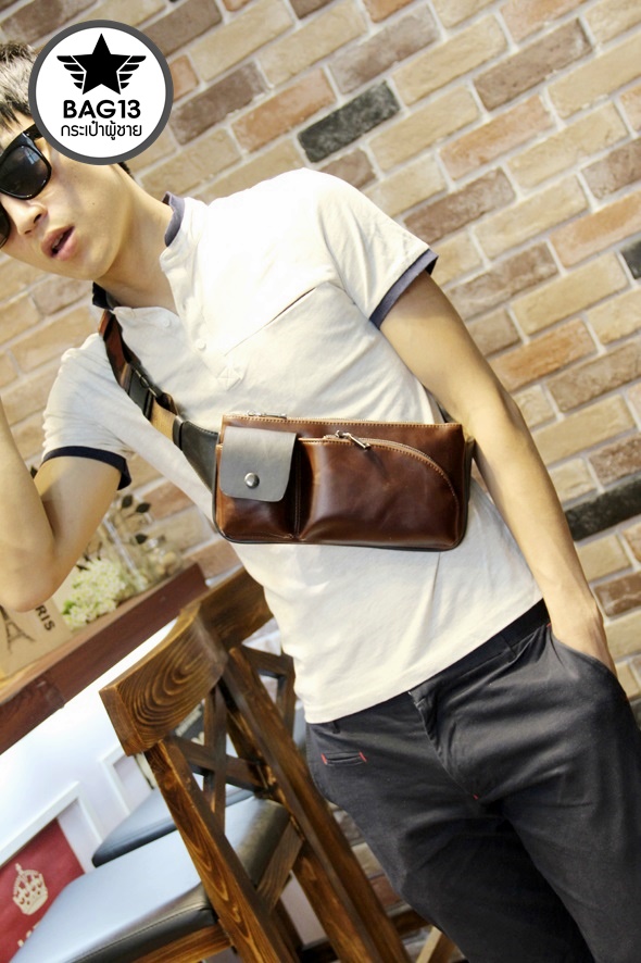 กระเป๋าคาดอกผู้ชาย รหัส B002