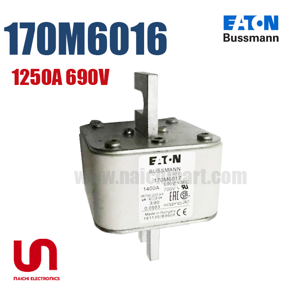 ฟิวส์ Bussmann , 170M6016 , 1250A 690V