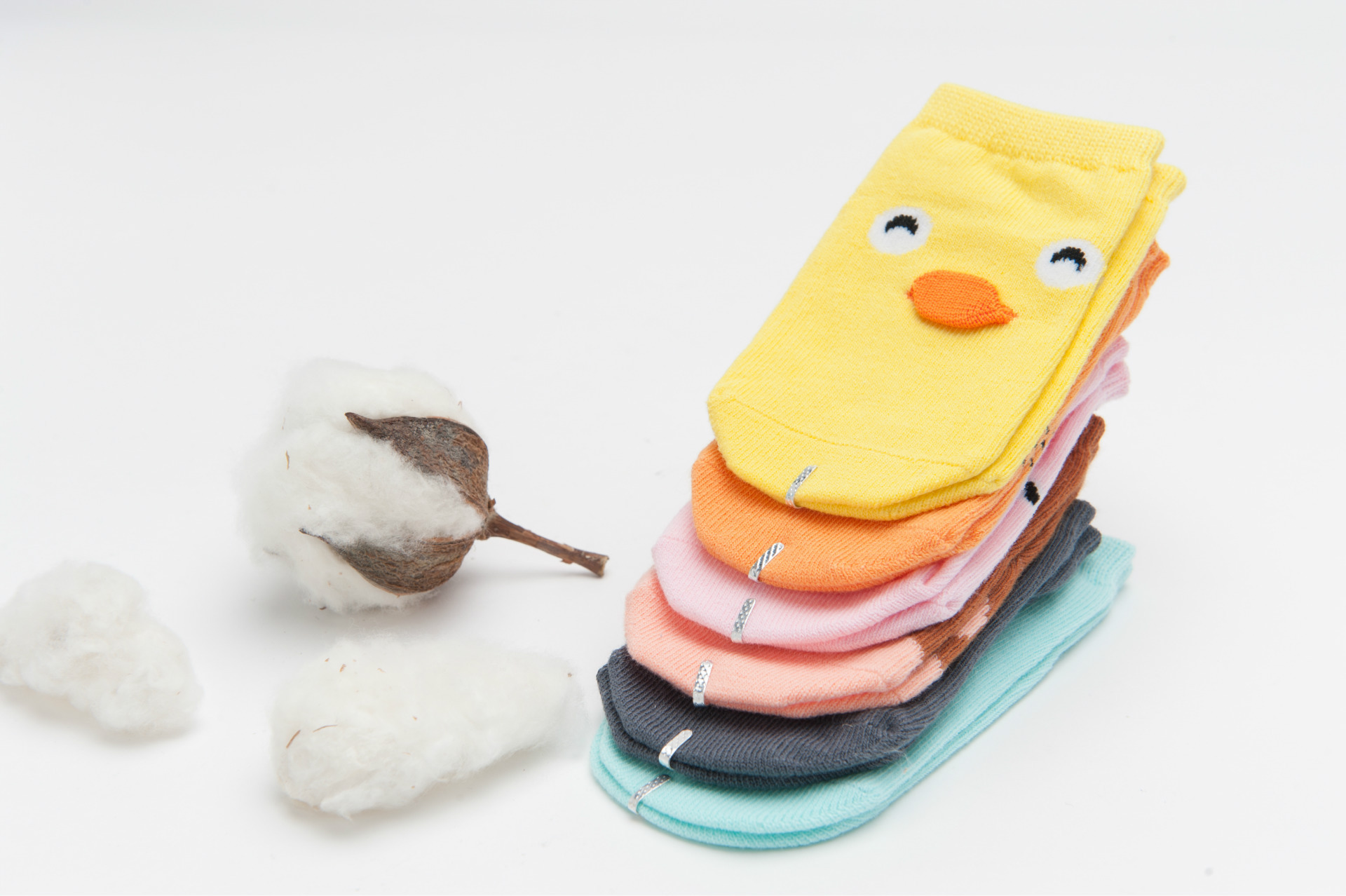 MUISUNGSHOP ถุงเท้าเด็ก KID's SOCK ใส่ได้ตั้งแต่ แรกเกิด ถึง 2 ขวบมีกันลื่น ลายน่ารัก