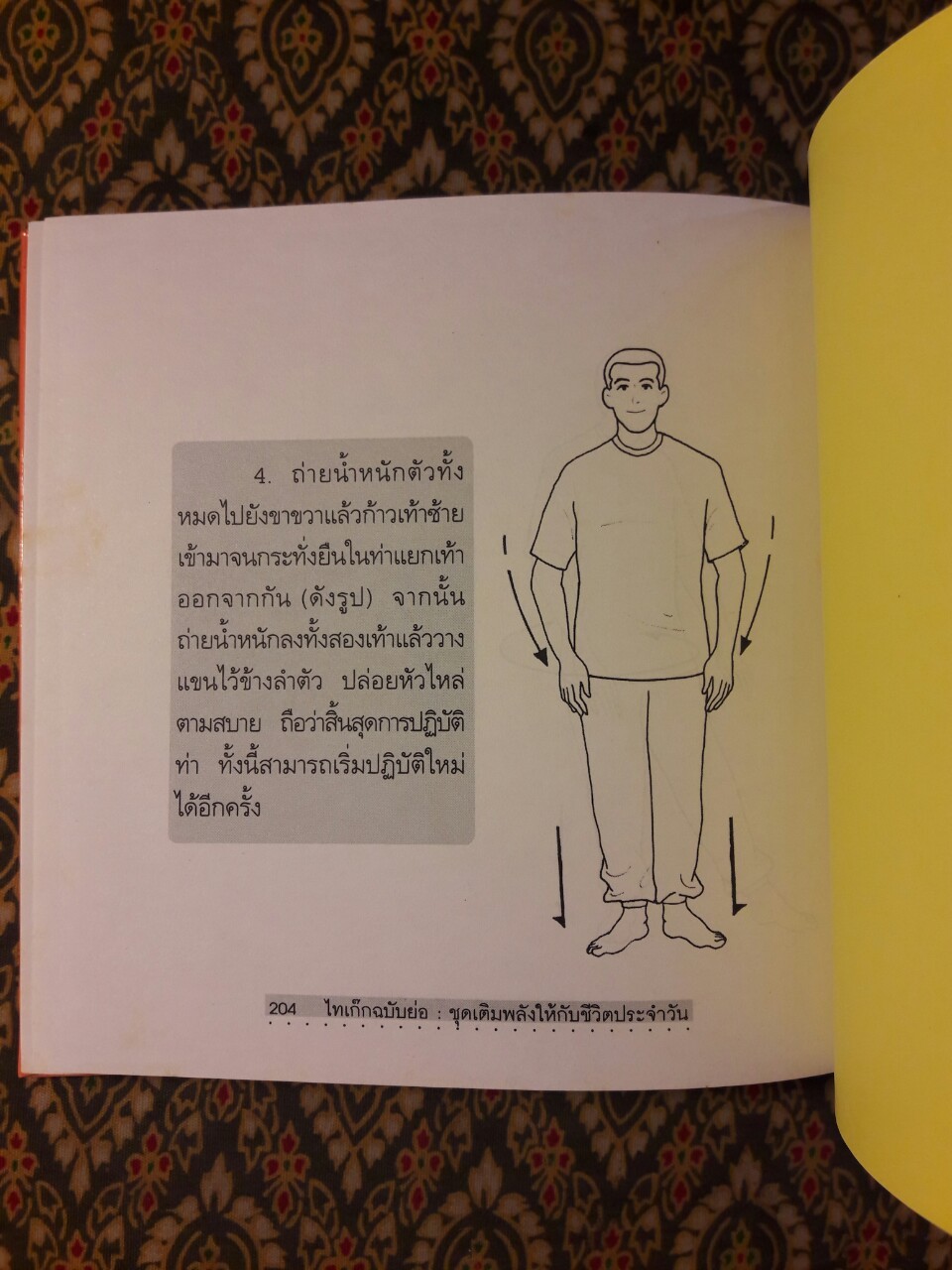 ไทเก๊กฉบับย่อ ชุดเติมพลังให้กับชีวิตประจำวัน