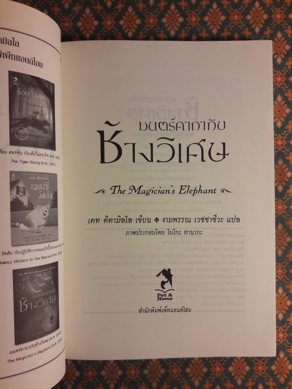 มนตร์คาถากับช้างวิเศษ The Magician's Elephant