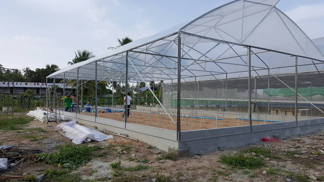 พลาสติกคลุมโรงเรือน (UV Protect Clear Film) ความหนา 200 ไมคอน