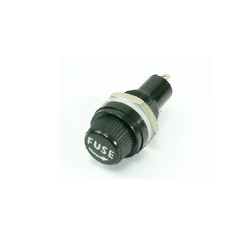 (Fuse Holder) ตัวยึดฟิวส์ แบบลูกบิดสกูล 10A 250V Size 5.0 x 20.0mm