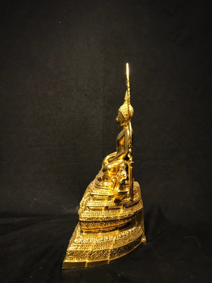 พระพุทธรูป พระพุทธชินราช หน้าตัก 5 นิ้ว วัดพระศรีรัตนมหาธาตุวรวิหารจ.พิษณุโลก ปี 2539