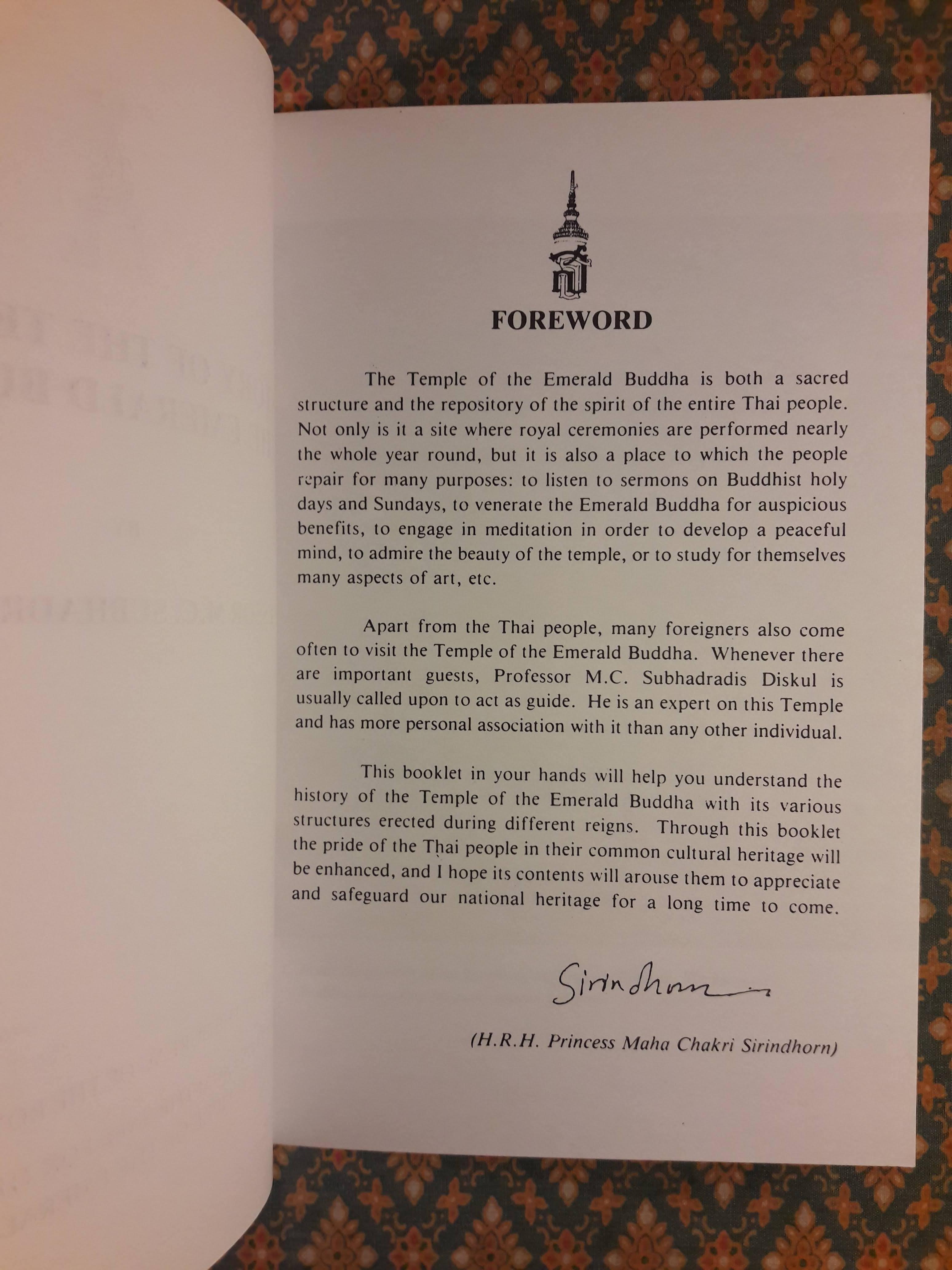 HISTORY OF THE TEMPLE OF THE EMERALD BUDDHA