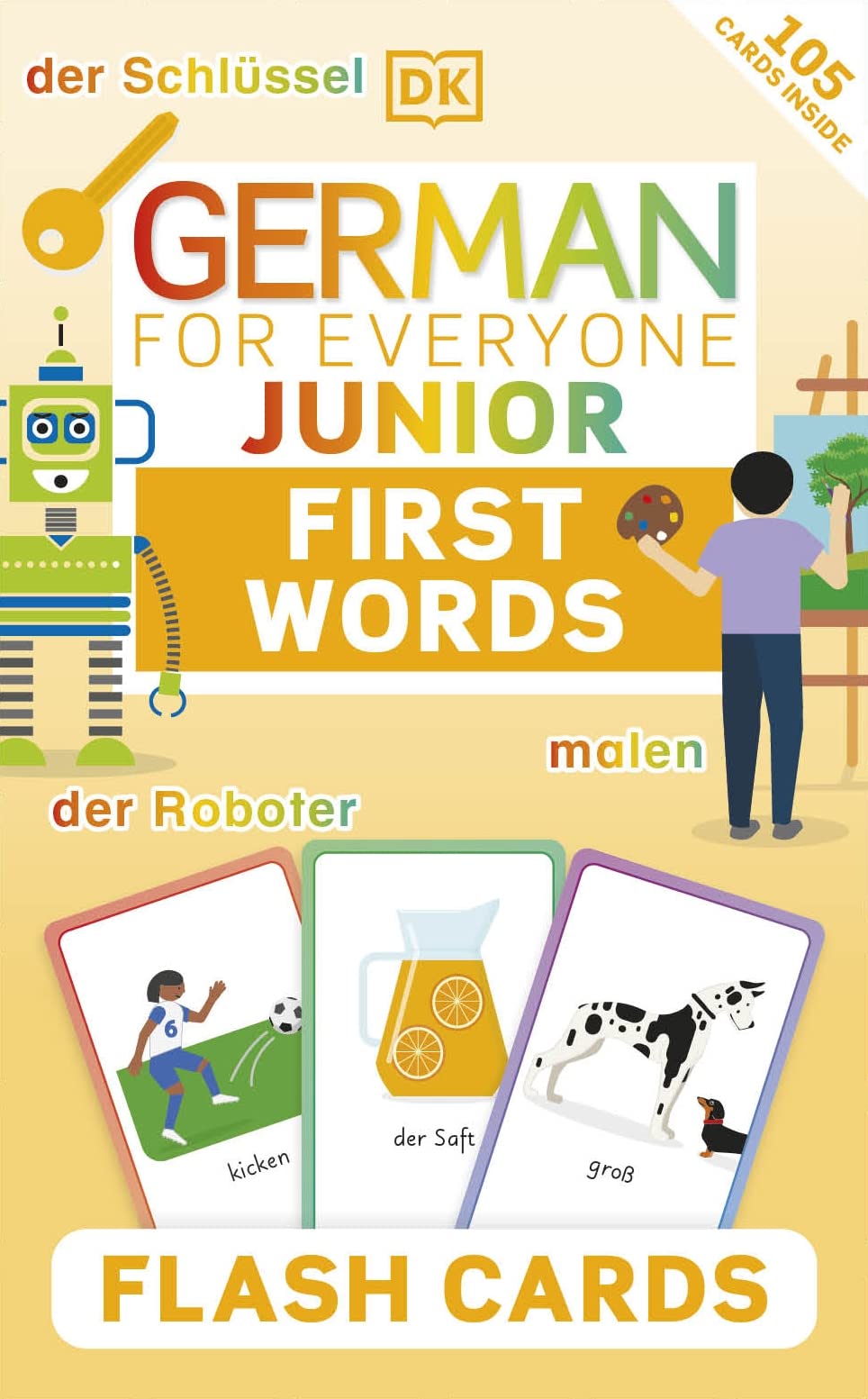 GERMAN FOR EVERYONE JUNIOR FIRST WORDS FLASH CARDS