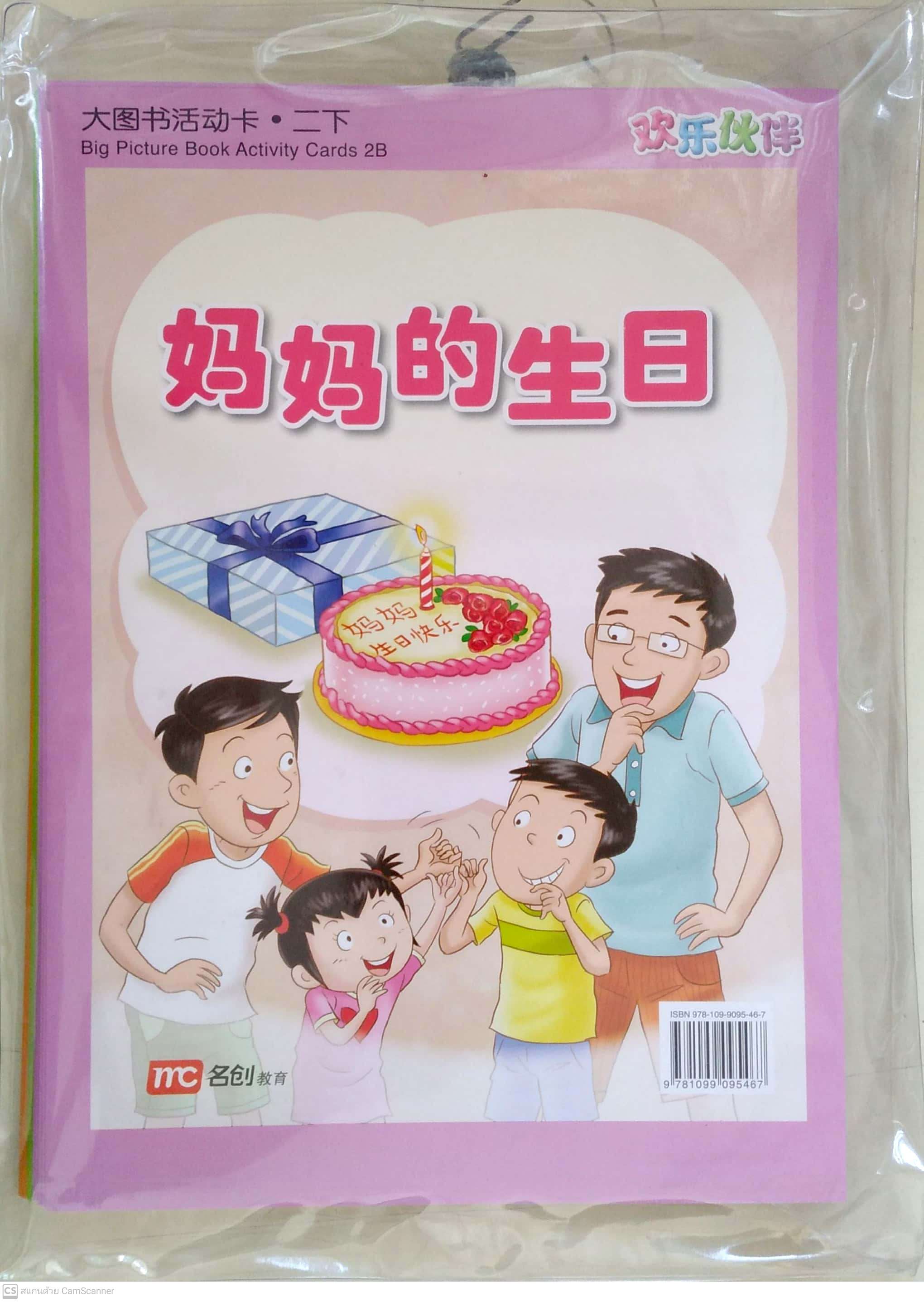Flash Cards Chinese/Higher Chinese Primary HLHB BIG PIC BK AC P2B