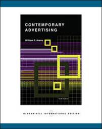 Contemporary Advertising 10 th edition ISBN 9780071115377