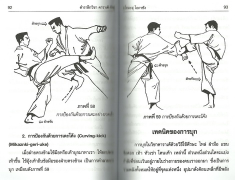ตำราฝึกวิชาคาราเต้-กังฟู