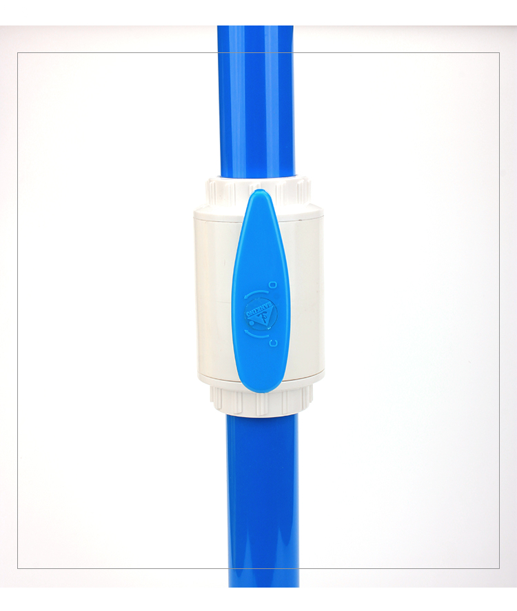 ท่อพีวีซีสีน้ำเงิน เงา (20มิล) ยาว1เมตร