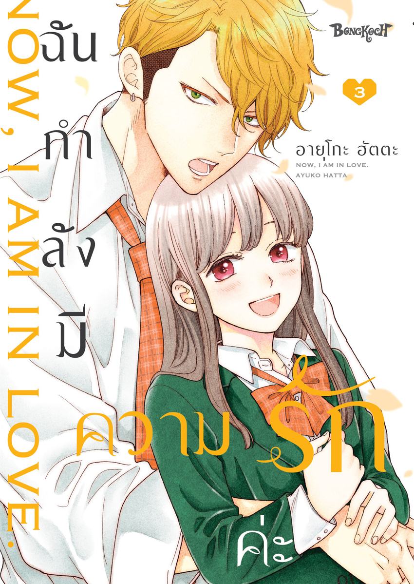 หนังสือการ์ตูนเรื่อง ฉันกำลังมีความรักค่ะ เล่ม 3