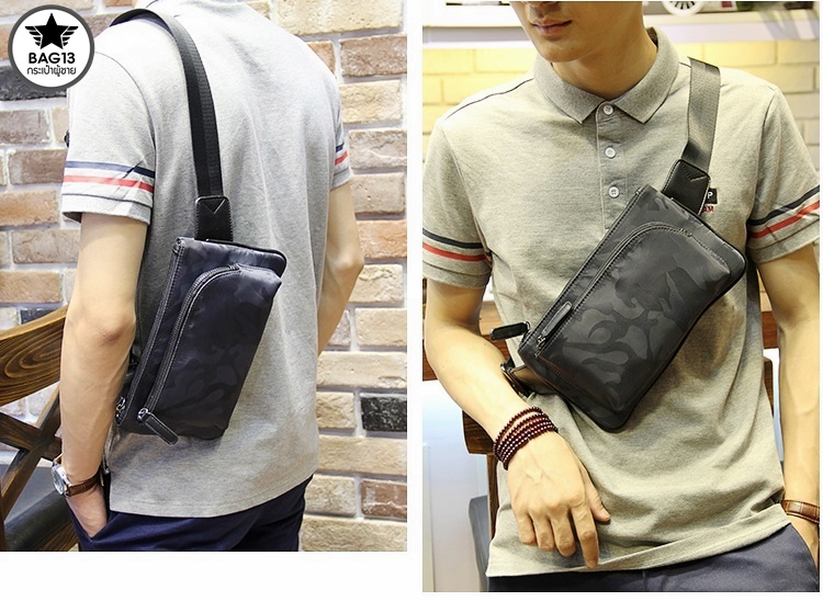 กระเป๋าคาดอกผู้ชาย รหัส B001