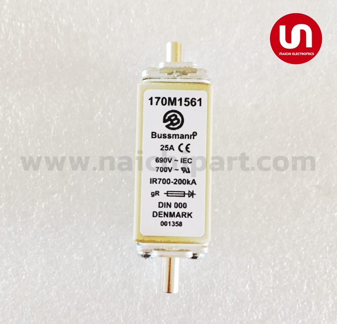 Bussmann , 170M1561 , Fuse 25A 690V