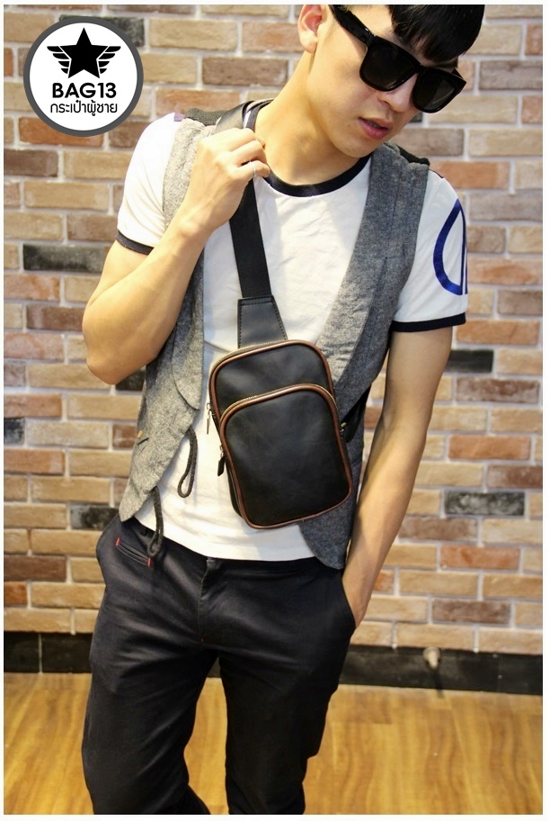 กระเป๋าคาดอกผู้ชาย รหัส B009