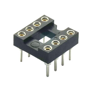 ซ็อกเก็ต ไอซี 8 ขา (Socket 8 Pin) แบบ DIP