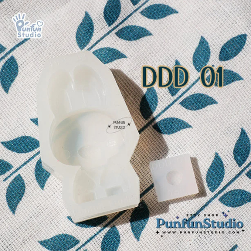DDD 01 Rabbit Mold / 3D Silicone Mold