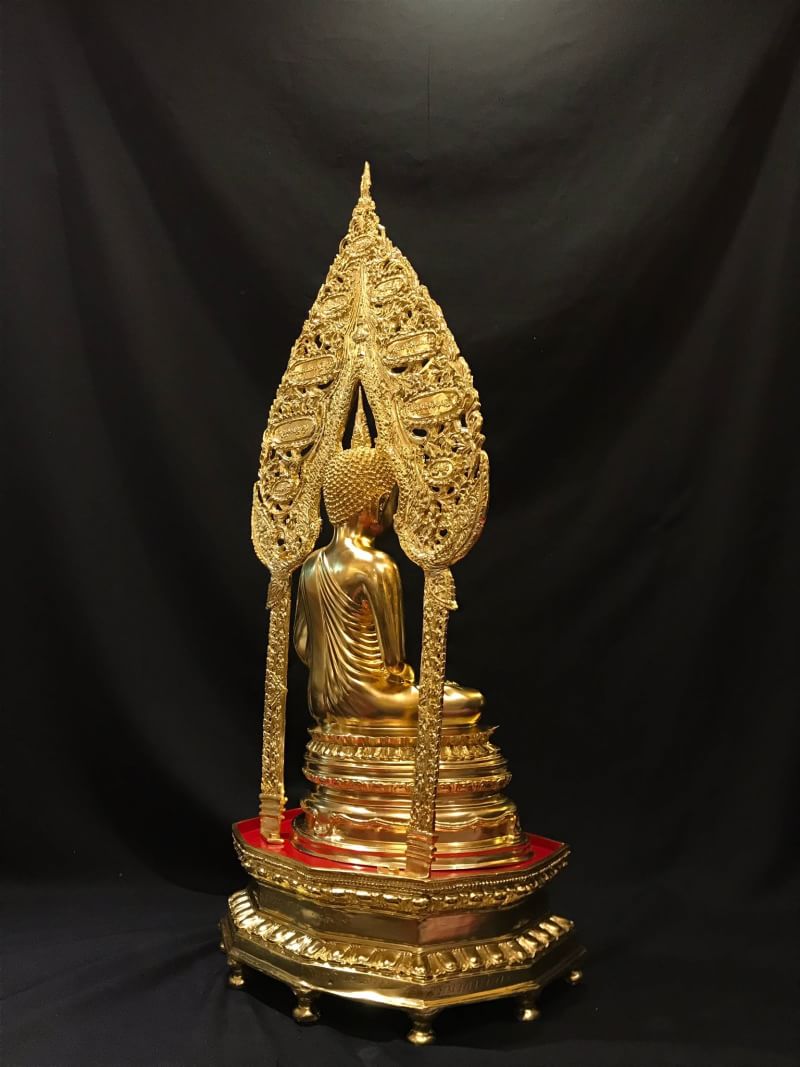 พระพุทธรูป พระนิรันตราย หน้าตัก 9 นิ้ว จัดสร้าง 3 ตุลาคม 2536 สมเด็จพระญาณสังวร วัดบวรนิเวศน์
