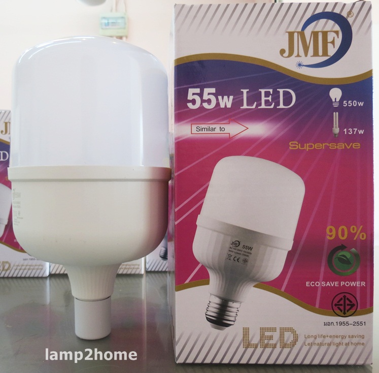 หลอด LED ทรงกระบอก (หลอดตลาดนัด)