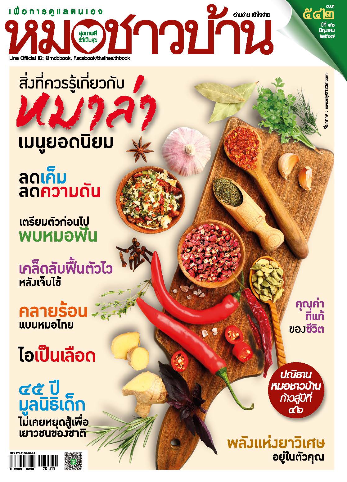 นิตยสารหมอชาวบ้าน ฉบับ 542 เดือนพฤษภาคม 2567