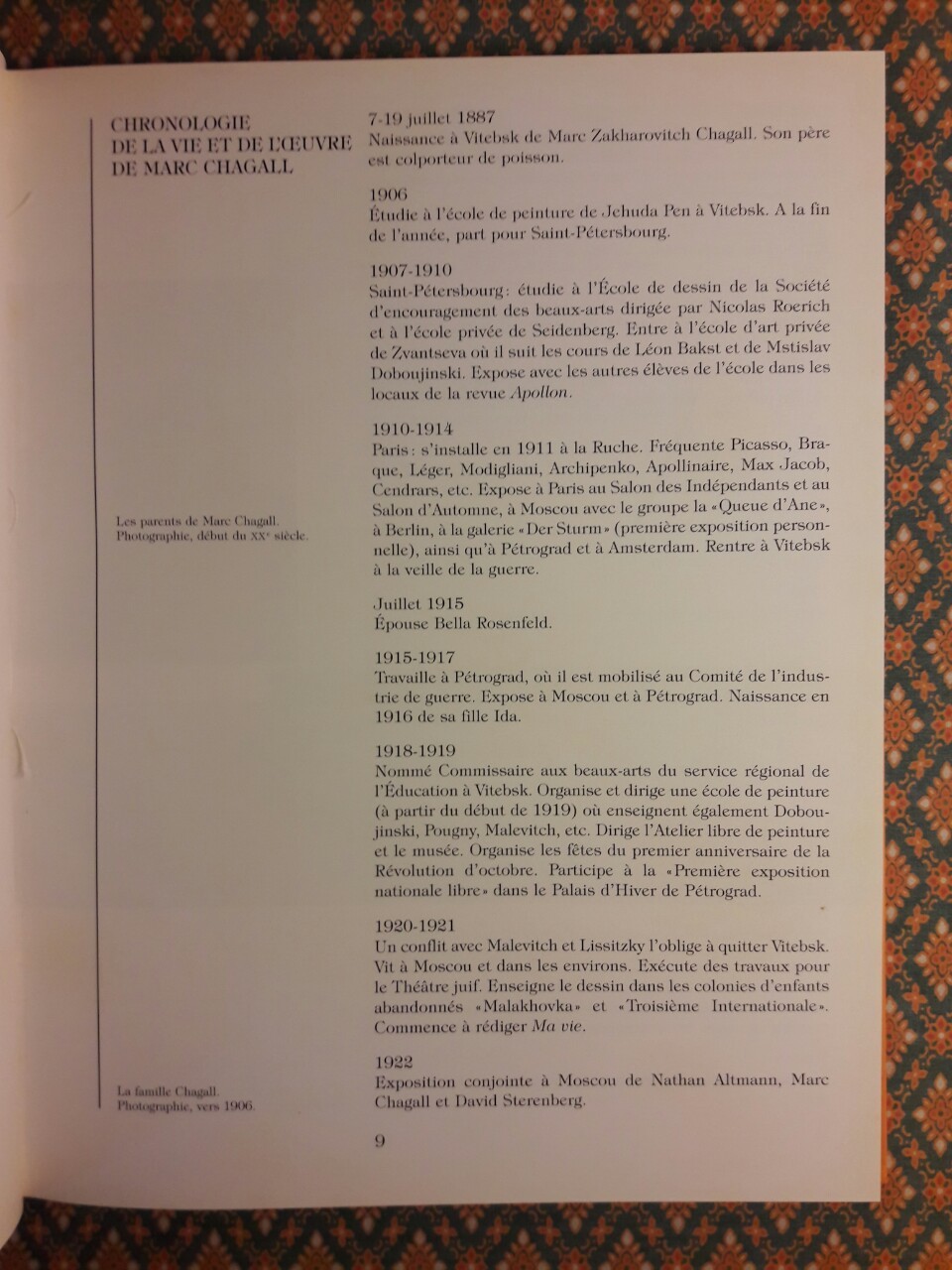 Marc CHAGALL 1887 - 1985