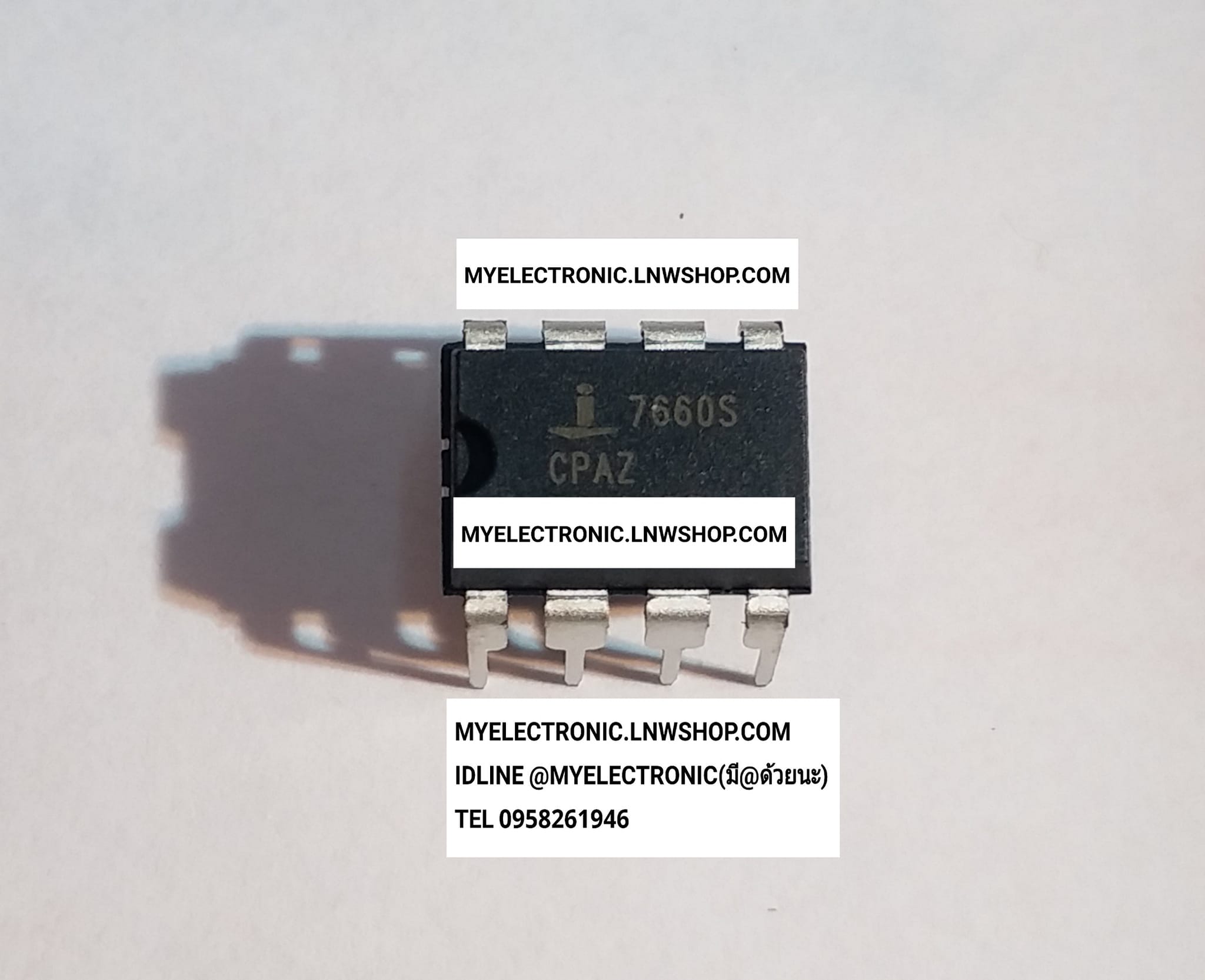 ขาย ICL7660SCPA ไอซี IC 7660S ICL7660 SCPA ตัวถัง DIP8ขา ยี่ห้อ INTERSIL อินเตอร์ซิล ICL7660SCPA ราคา ตัวละ . . . . . หน่วย บาท