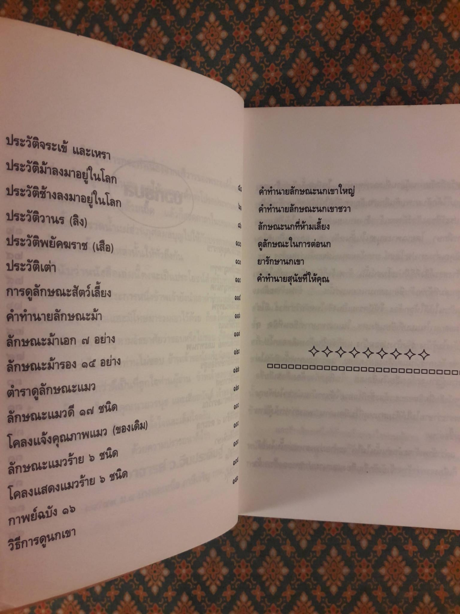ตำนานและประวัติสัตว์ที่พระเจ้าสร้าง