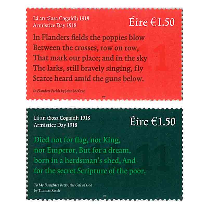 Ireland Stamp, 2018 Armistice Day