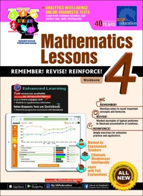 แบบฝึกหัดคณิตศาสตร์โจทย์ปัญหา ป.4 Mathematics Lessons Workbook 4